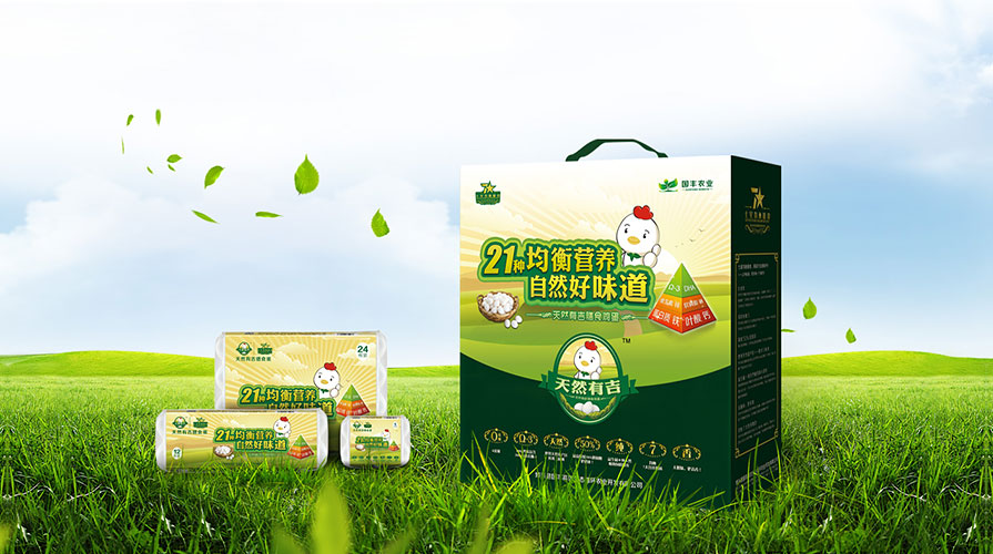 天然有吉膳食蛋包装设计