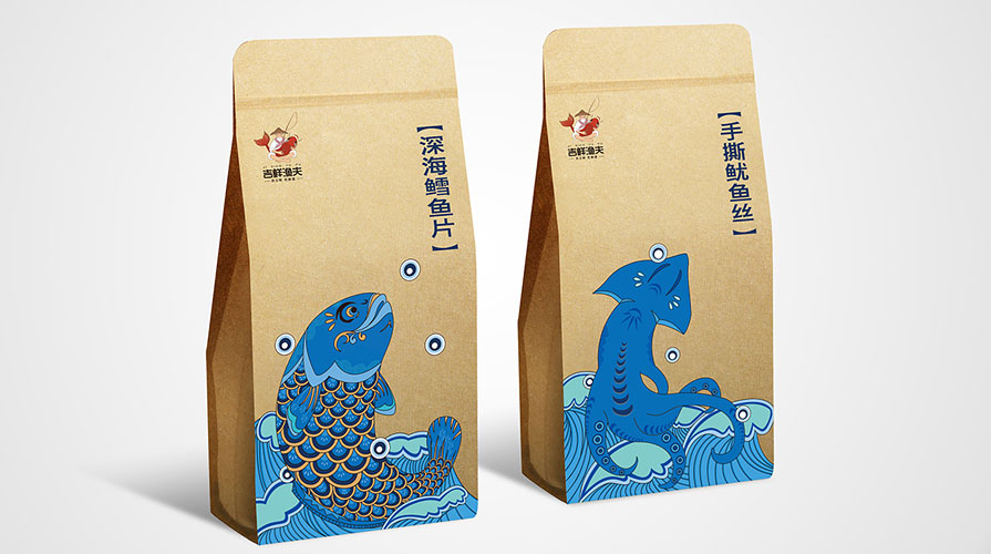 吉鲜渔夫包装设计