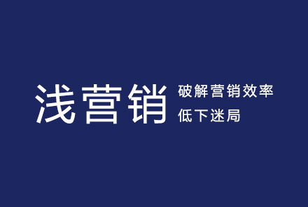 浅营销破解营销效率低下迷局